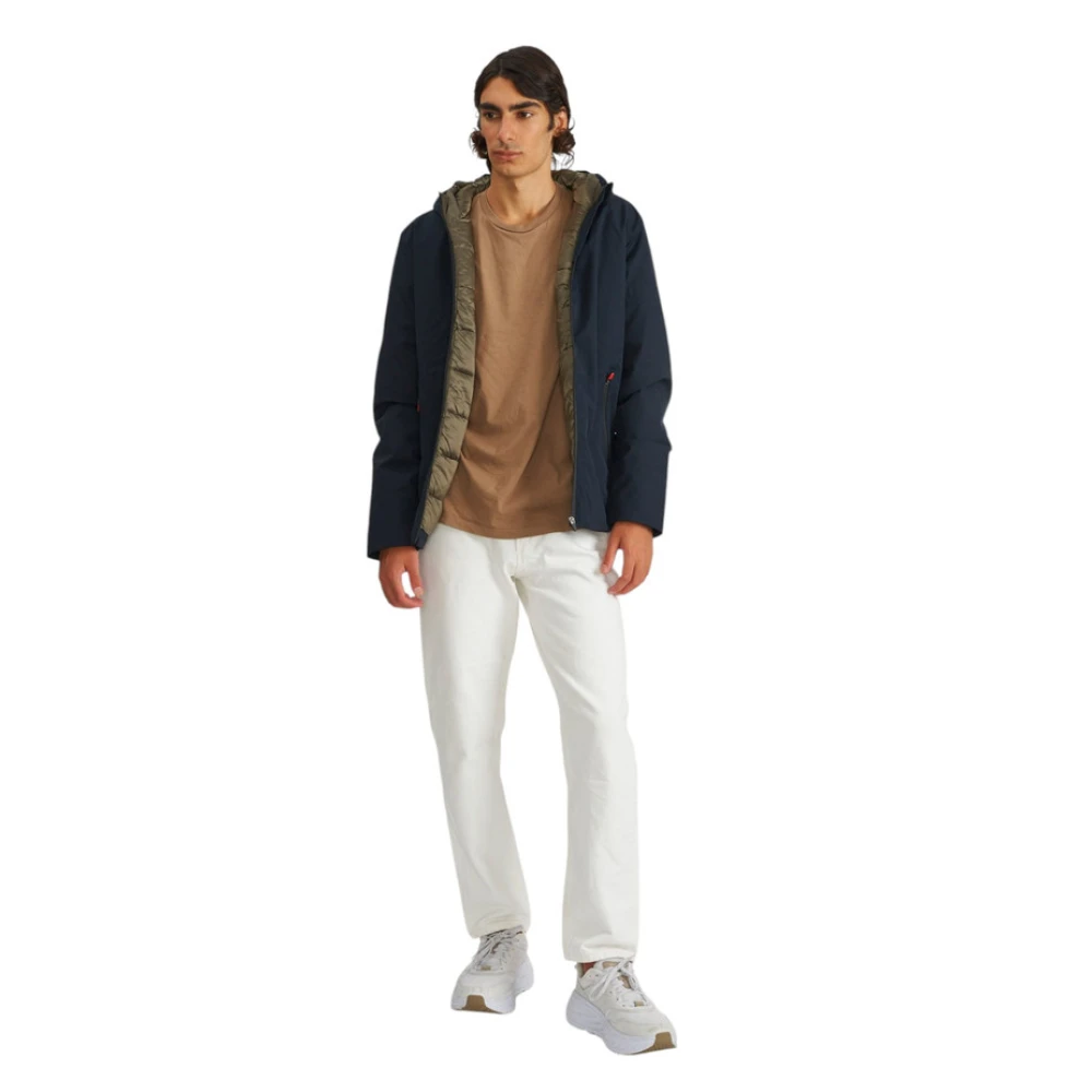 Canadian Classics Korte Parka Jas Blue Heren