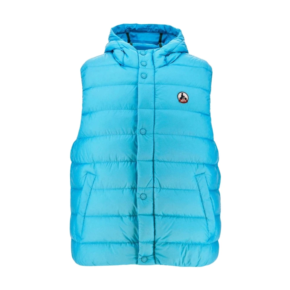 Jott Lichte mouwloze gewatteerde jas Blauw Blue Heren