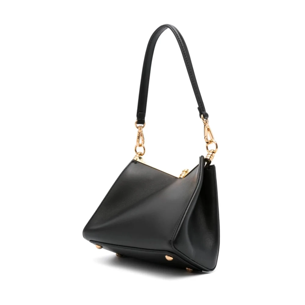 ETRO Zwarte Mini Vela Leren Tas Black Dames