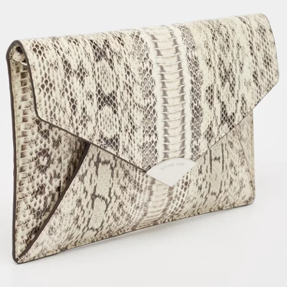 Michael Kors Pre-owned Leather clutches Multicolor Dames