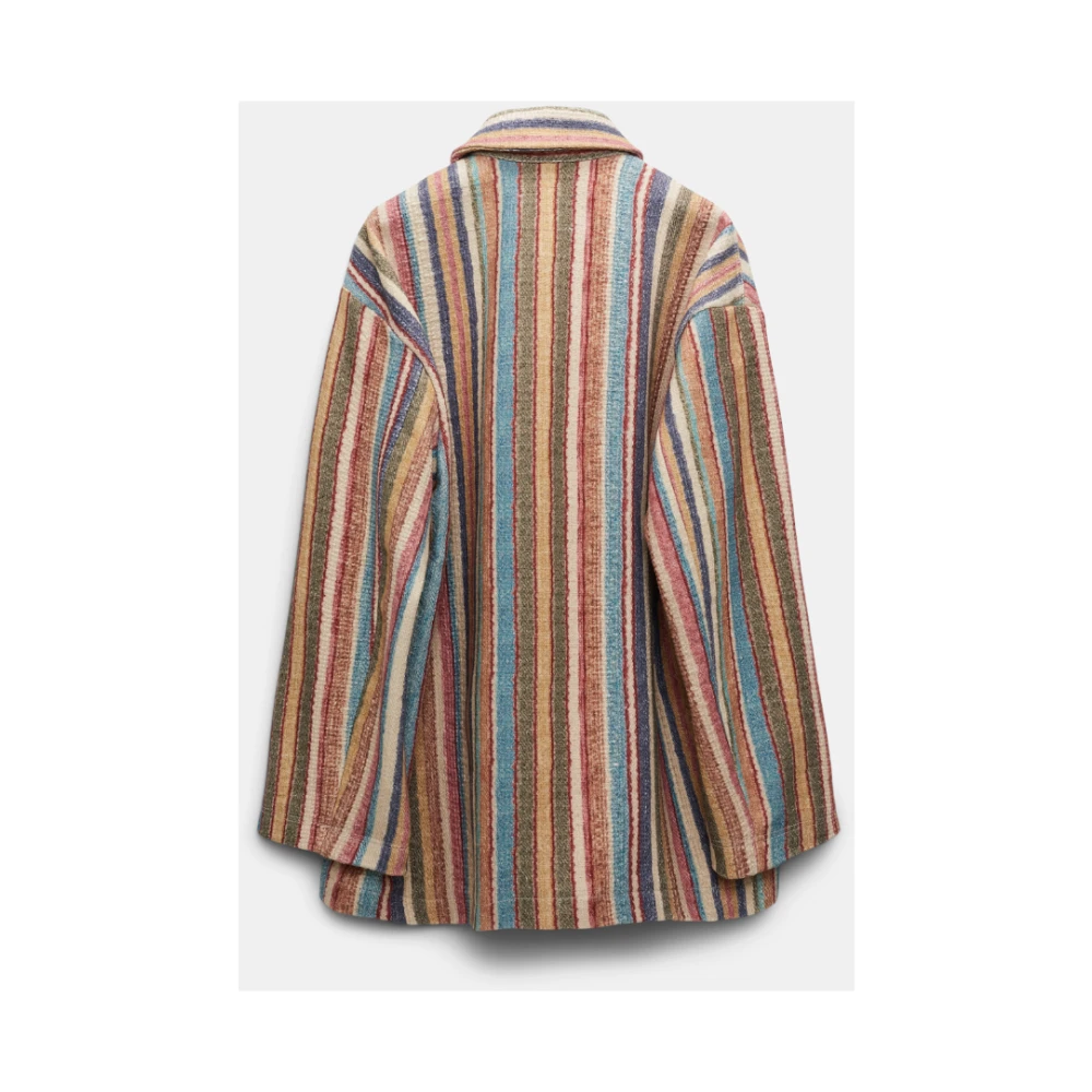 dorothee schumacher Gestreepte Comfort Jas Multicolor Dames