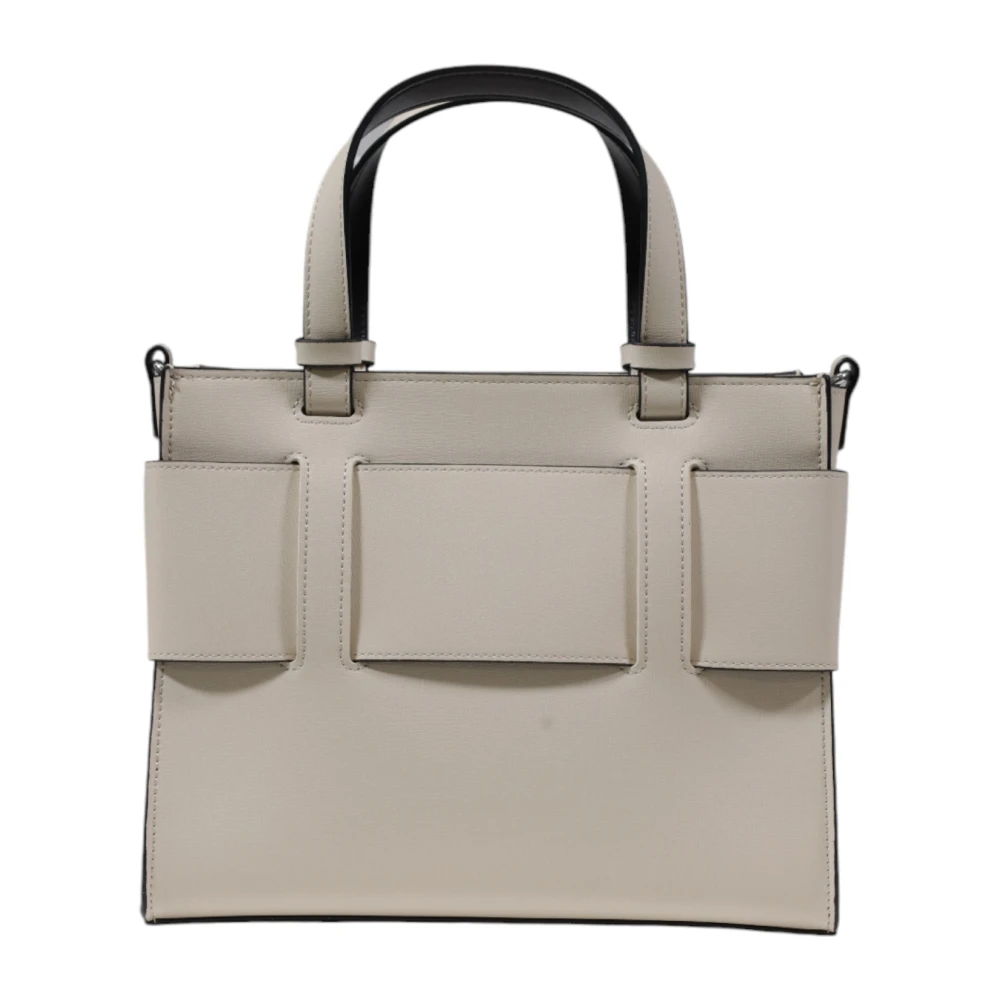 Armani Exchange Stijlvolle Dames Middelgrote Tassen Collectie Beige Dames