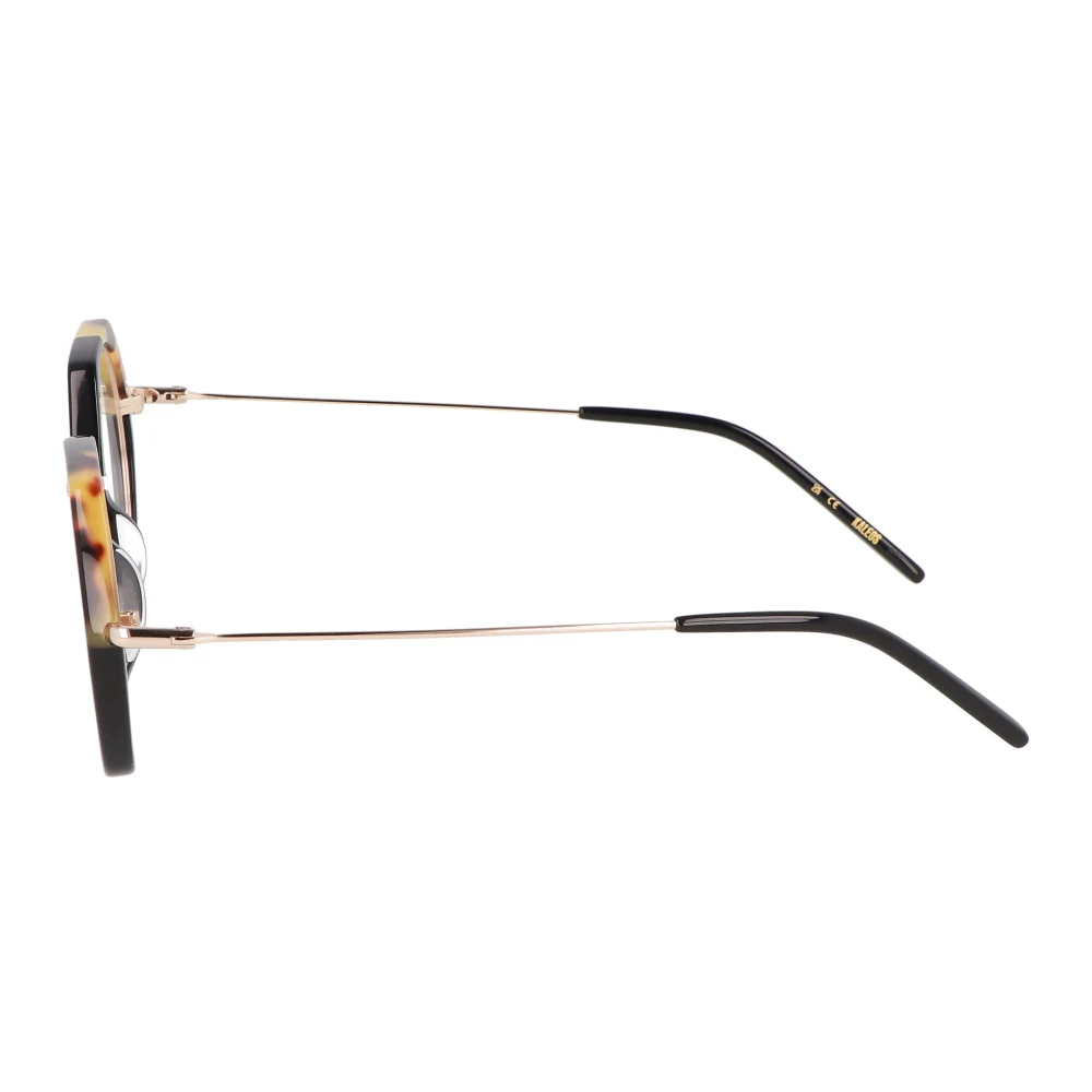Kaleos Moderne Hexagonale Bril Rambeau Brown Unisex
