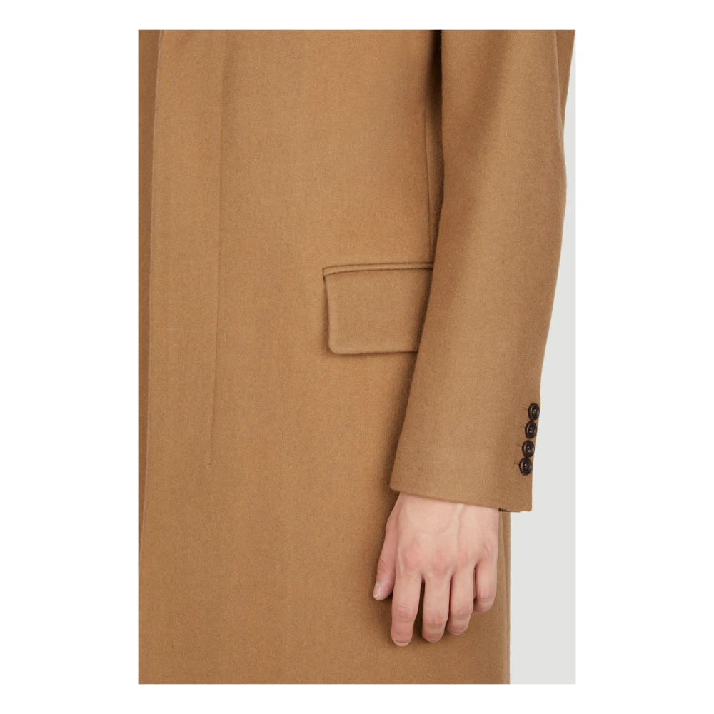 Diomene Coats Brown Heren