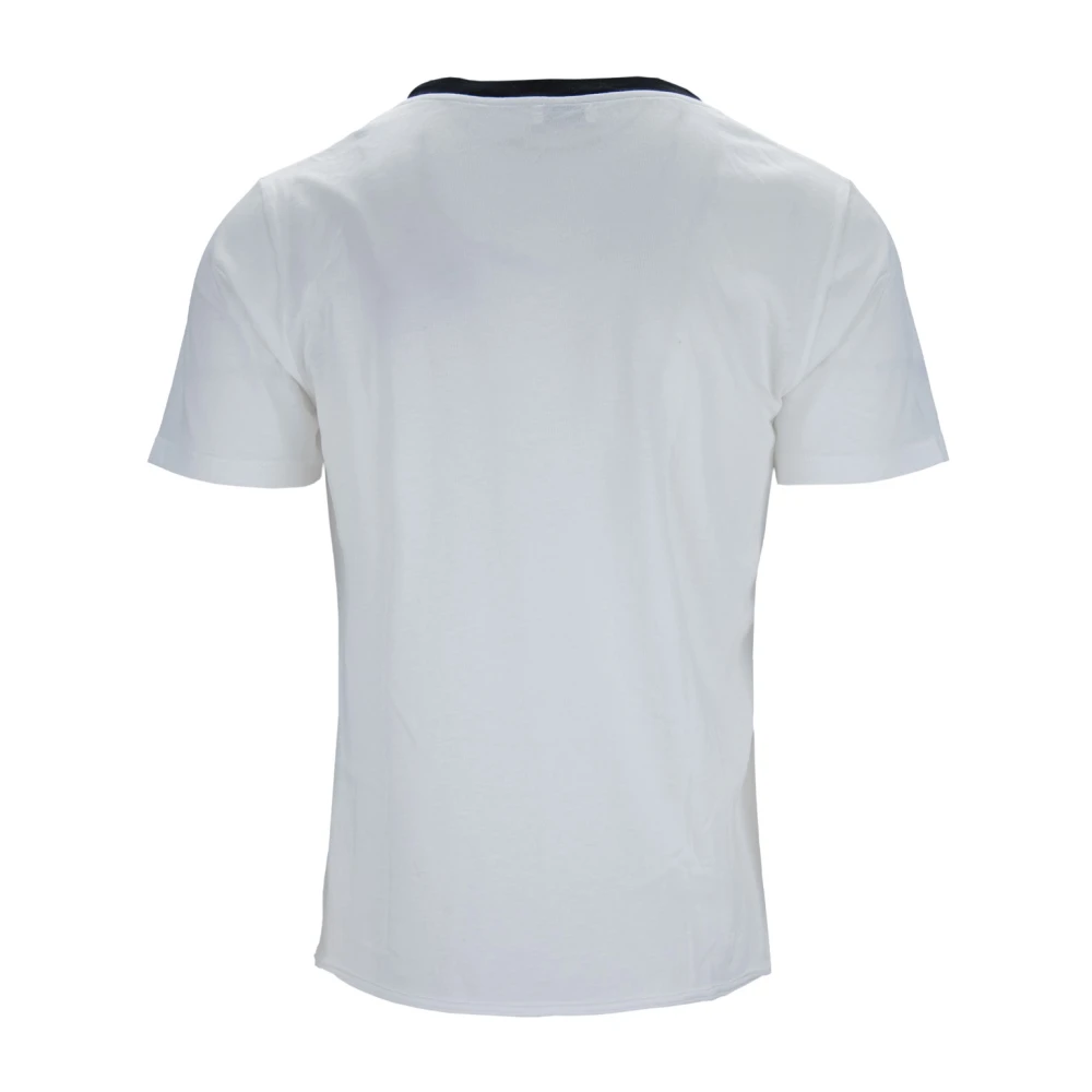 Saint Laurent T-shirt van katoen met grafische print White Heren