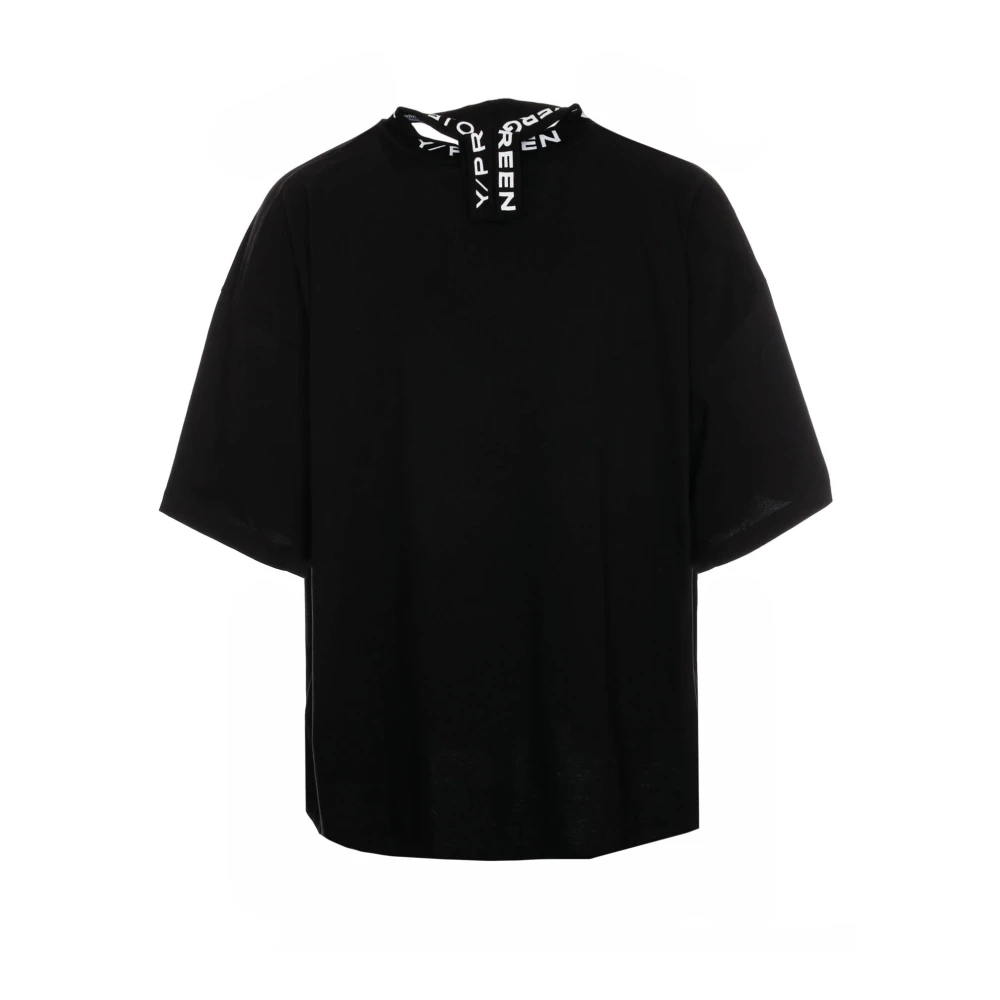 Y Project Triple Collar T-Shirt Black Heren