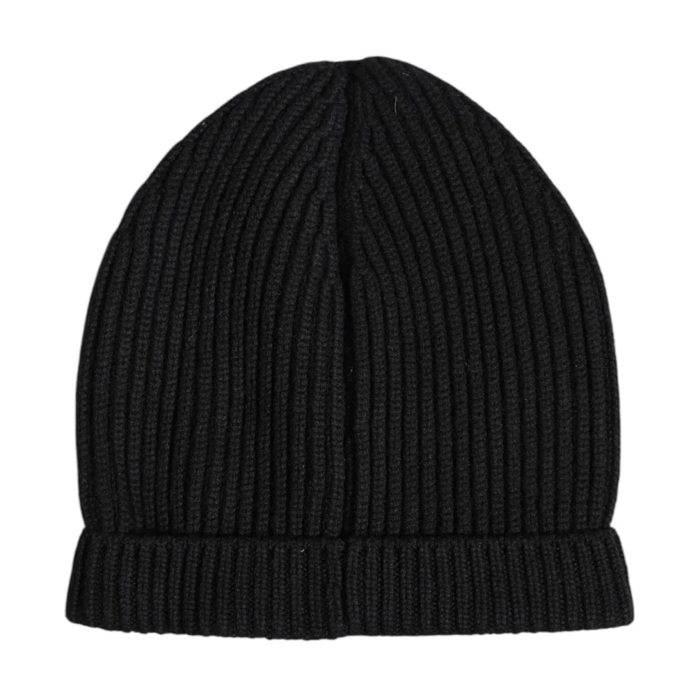 Dolce & Gabbana Men's Black Luxurious Cashmere Winter Beanie Hat - Accessories - One Size - Accessories