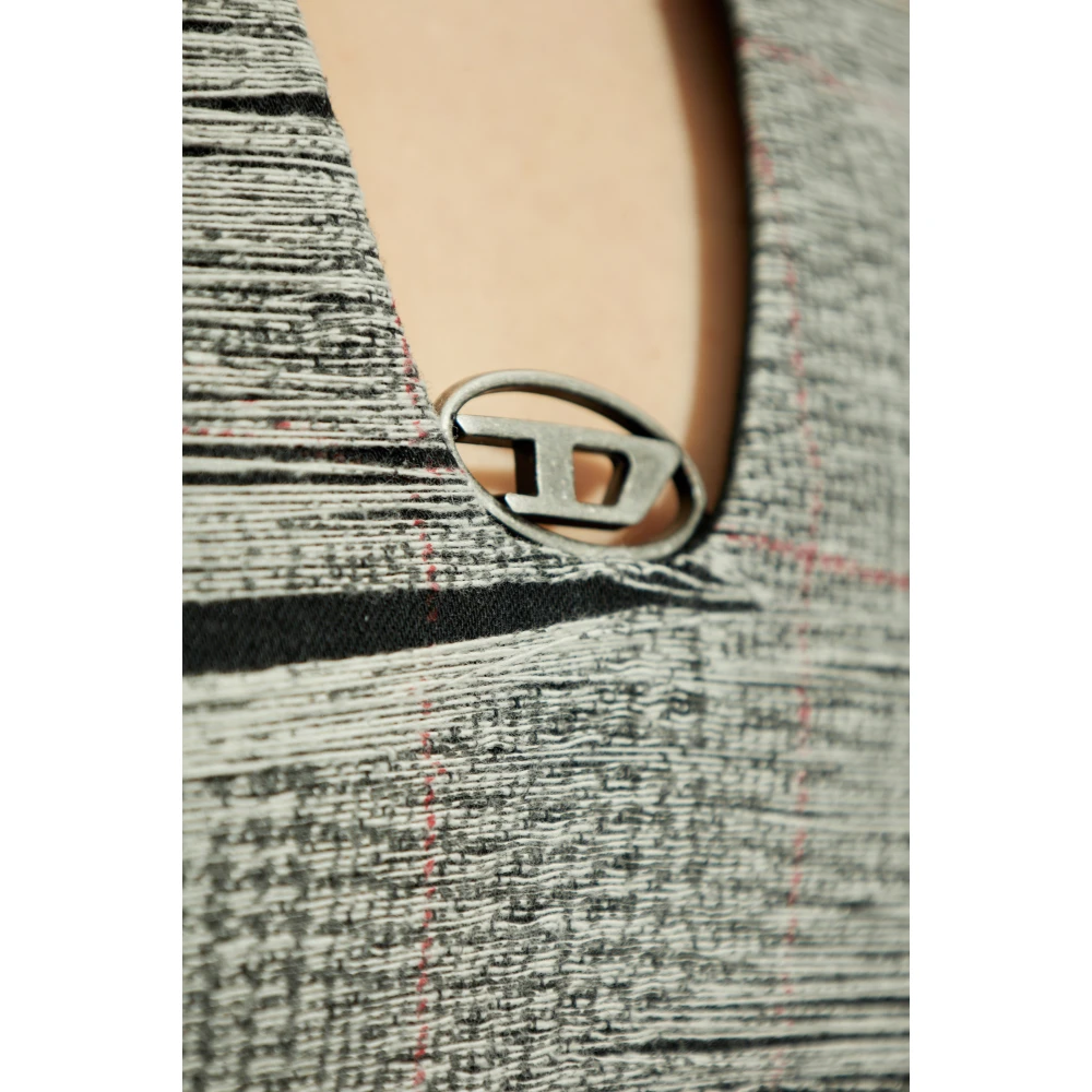 Diesel Top De-Laris-Fsg Gray Dames