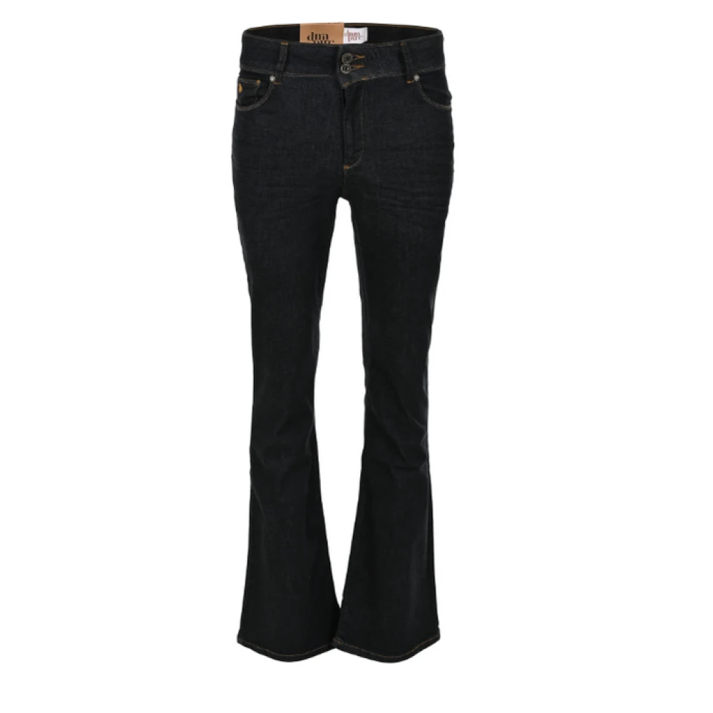 DNM Pure Flare jeans in zachte stretchdenim Blue Dames