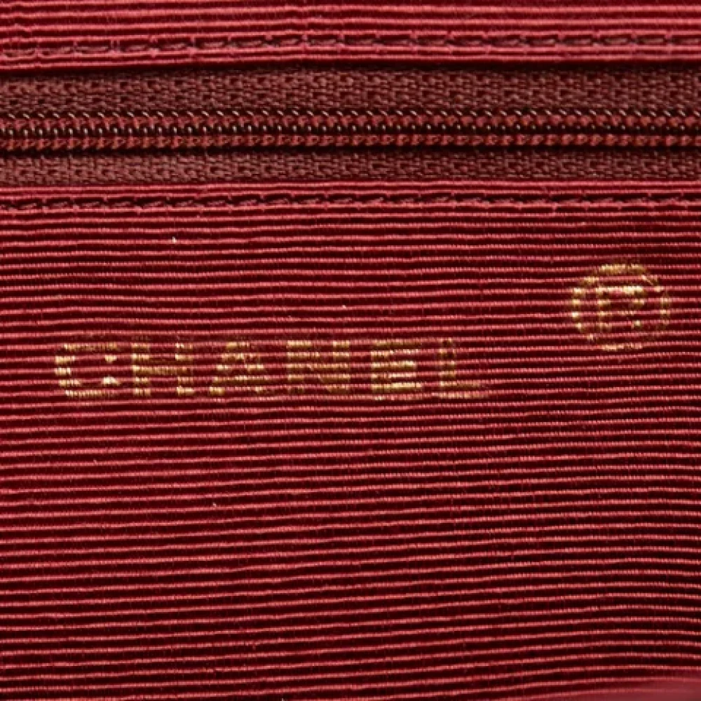 Chanel Vintage Pre-owned Suede chanel-bags Black Dames