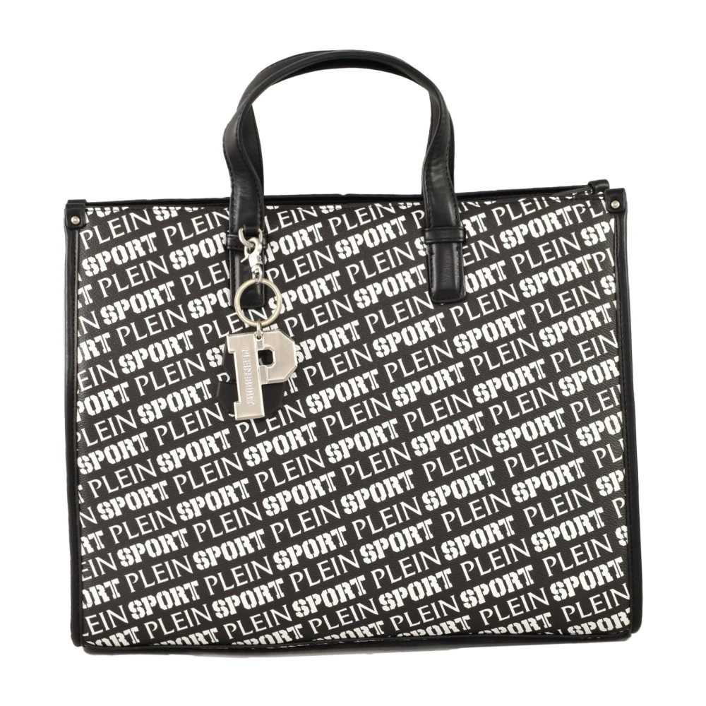 Plein Sport Stijlvolle PU-tas Gray Dames