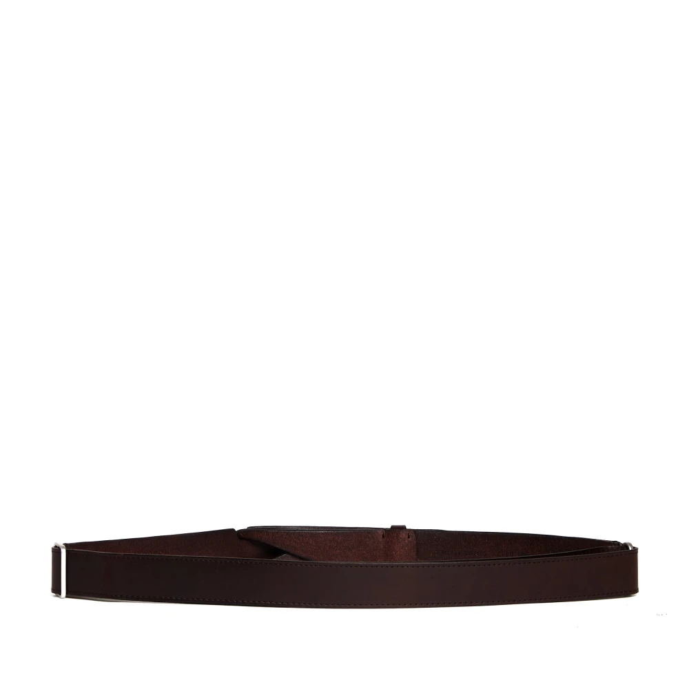 Orciani Bruin Bullleer Riem Brown Heren