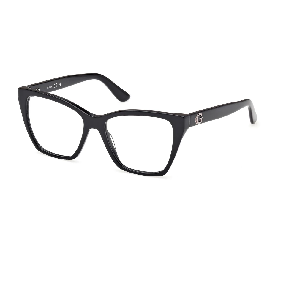 Guess Women's Black Glasses, 52 Mm, Optical Frame