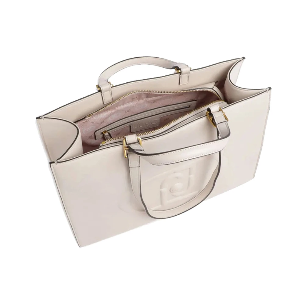 Liu Jo Witte Handtas met Gouden Details White Dames