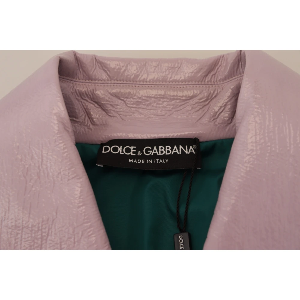 Dolce & Gabbana Light Jackets Purple Dames