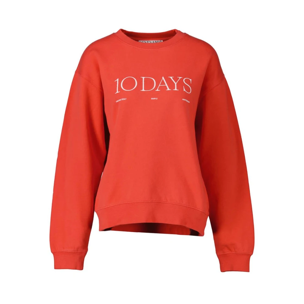 10Days Stijlvolle Sweater Red Dames