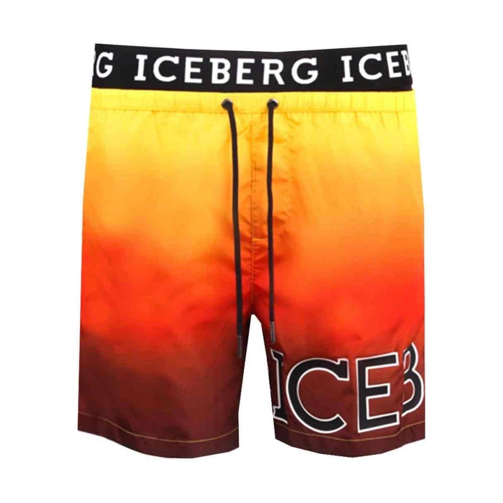 Iceberg Stijlvolle Boardshorts voor Mannen Multicolor Heren