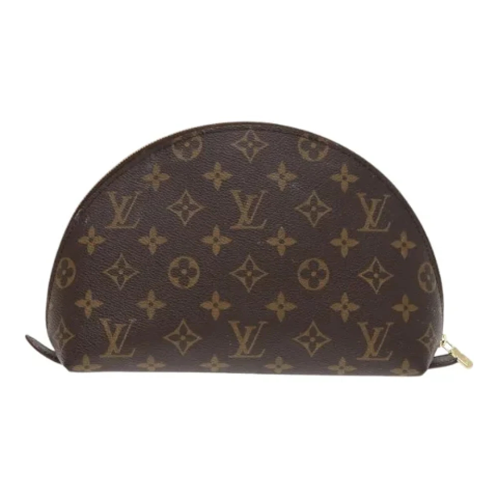 Louis Vuitton Vintage Pre-owned Canvas pouches Brown Dames