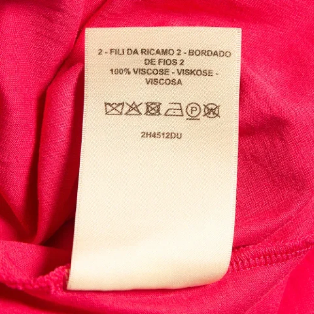 Hermès Vintage Pre-owned Fabric dresses Pink Dames