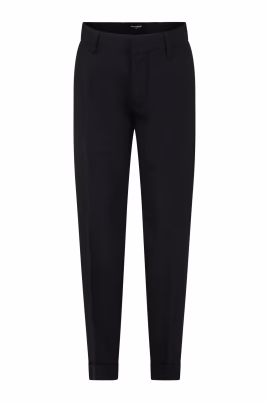 pantalon-elegant-noir-avec-logo-en-metal