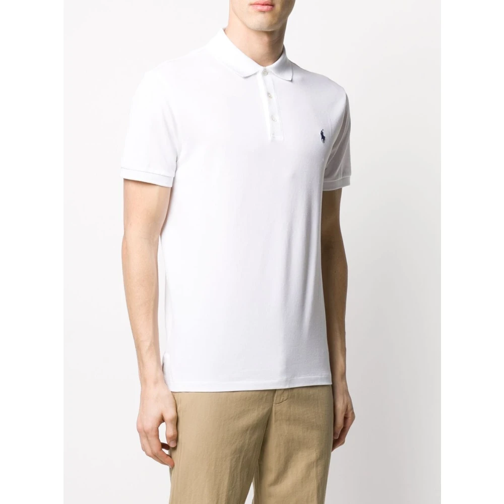 Polo Ralph Lauren Polo Shirts White Heren