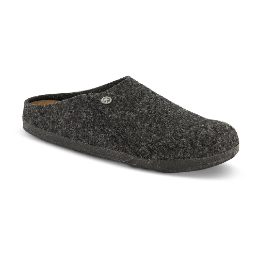 Birkenstock Bekväma ulltofflor med flexibel gummisula Gray, Herr