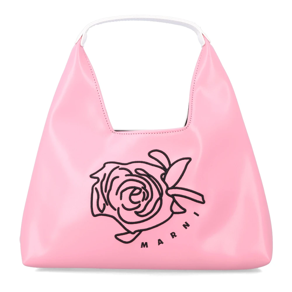 Marni Women's Pink Handbags, One Size, Diamond Bag