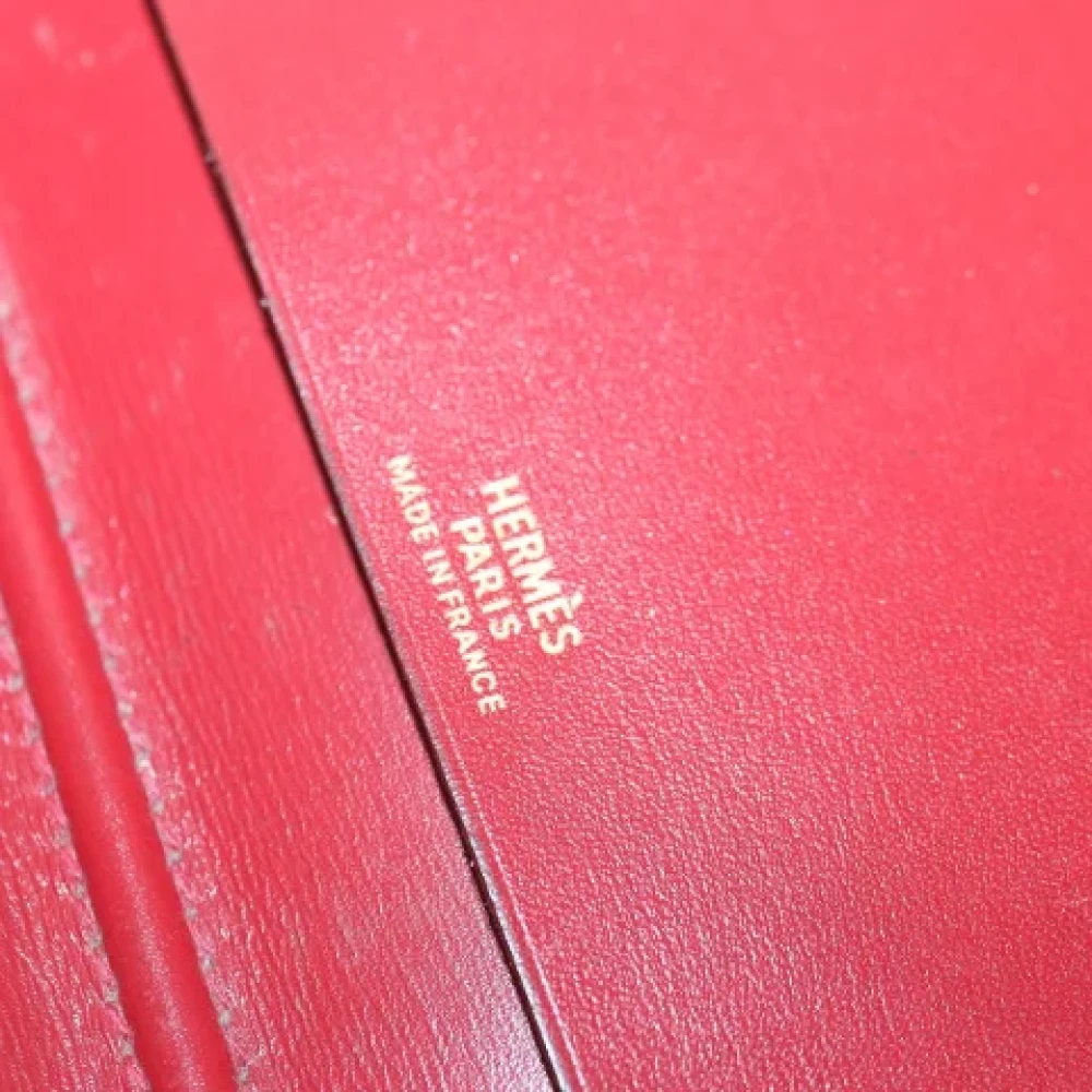 Hermès Vintage Pre-owned Leather home-office Red Dames