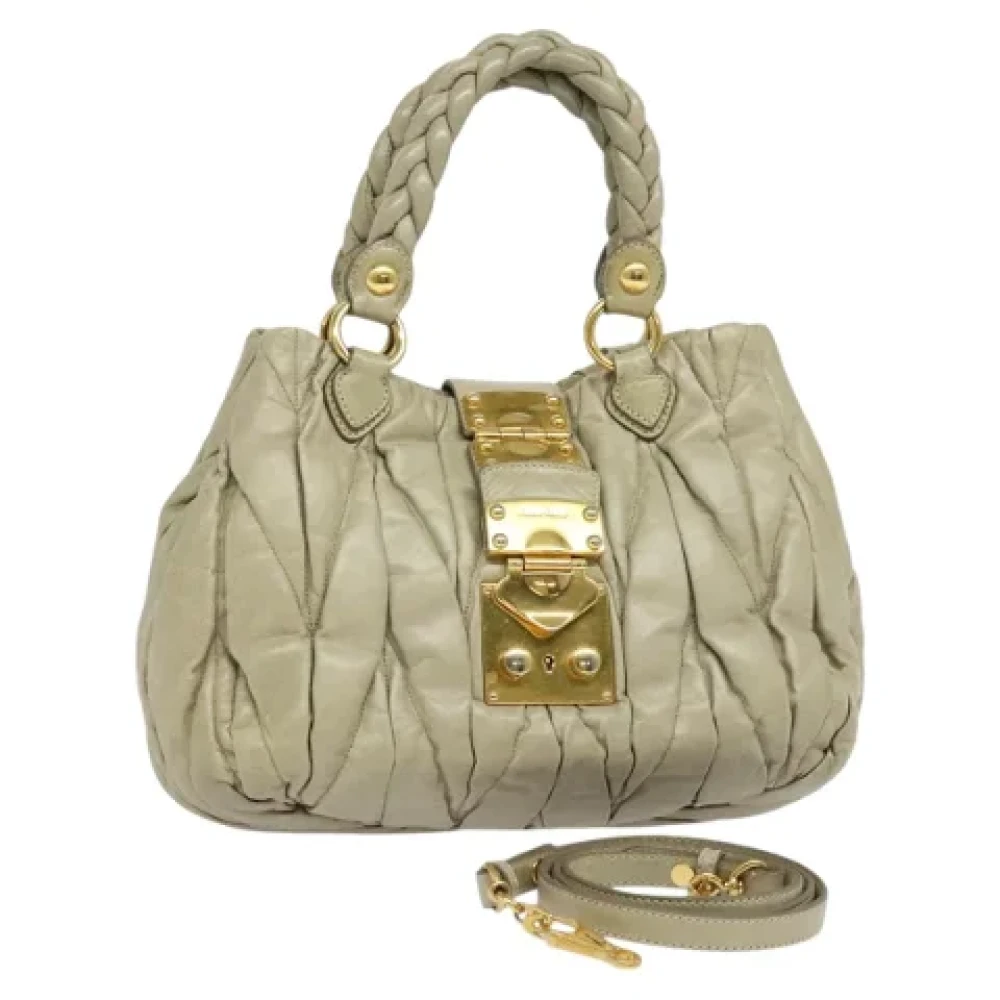 Pre-owned > Pre-owned Bags > Pre-owned Handbags - - Miu Miu Pre-owned - Modalova