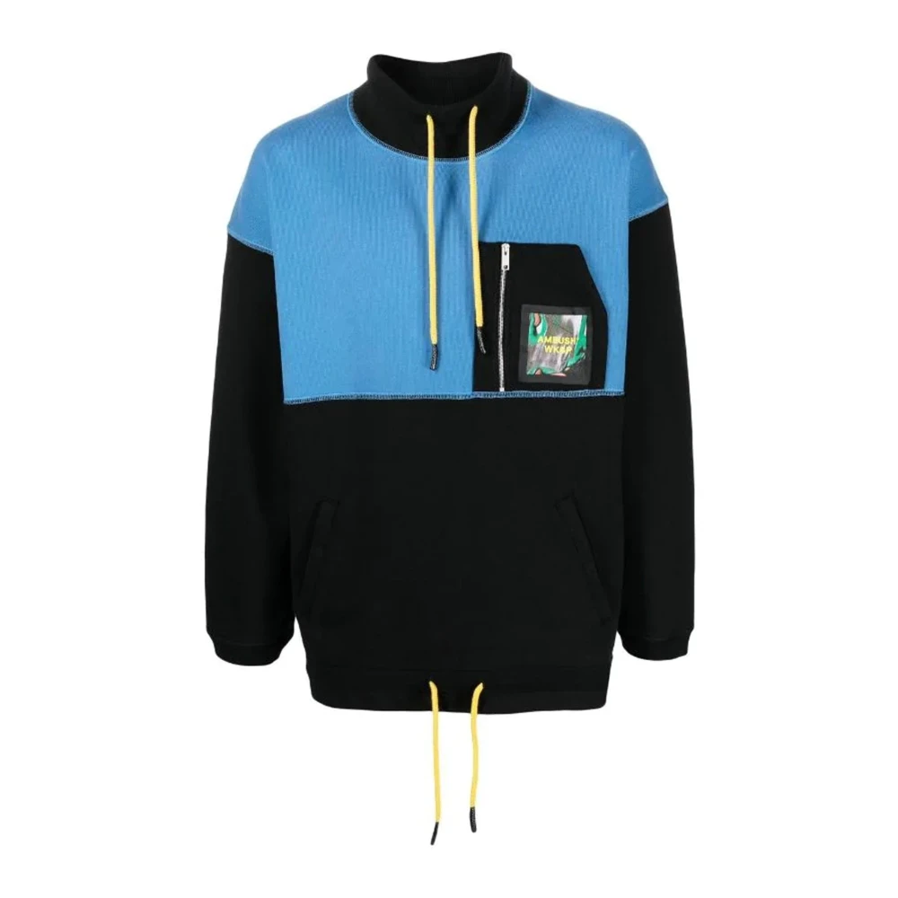 Ambush Men's Multicolor Hooded Cotton Sweatshirt With Drawstring - Sweatshirts - M - Sweatshirts & Hoodies