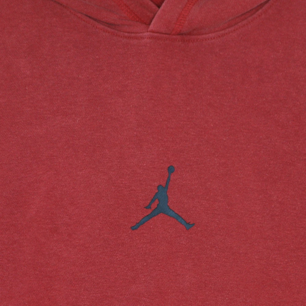 Jordan Lichtgewicht Hoodie Air Fleece Pullover Red Heren