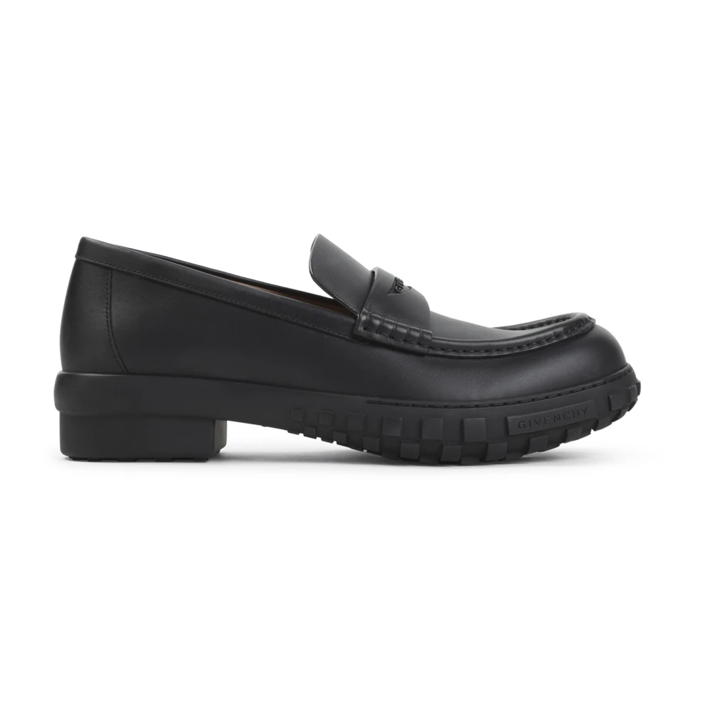 Givenchy Men's Black Echo Loafers - Loafers - 8 1/2 Uk - Shoes