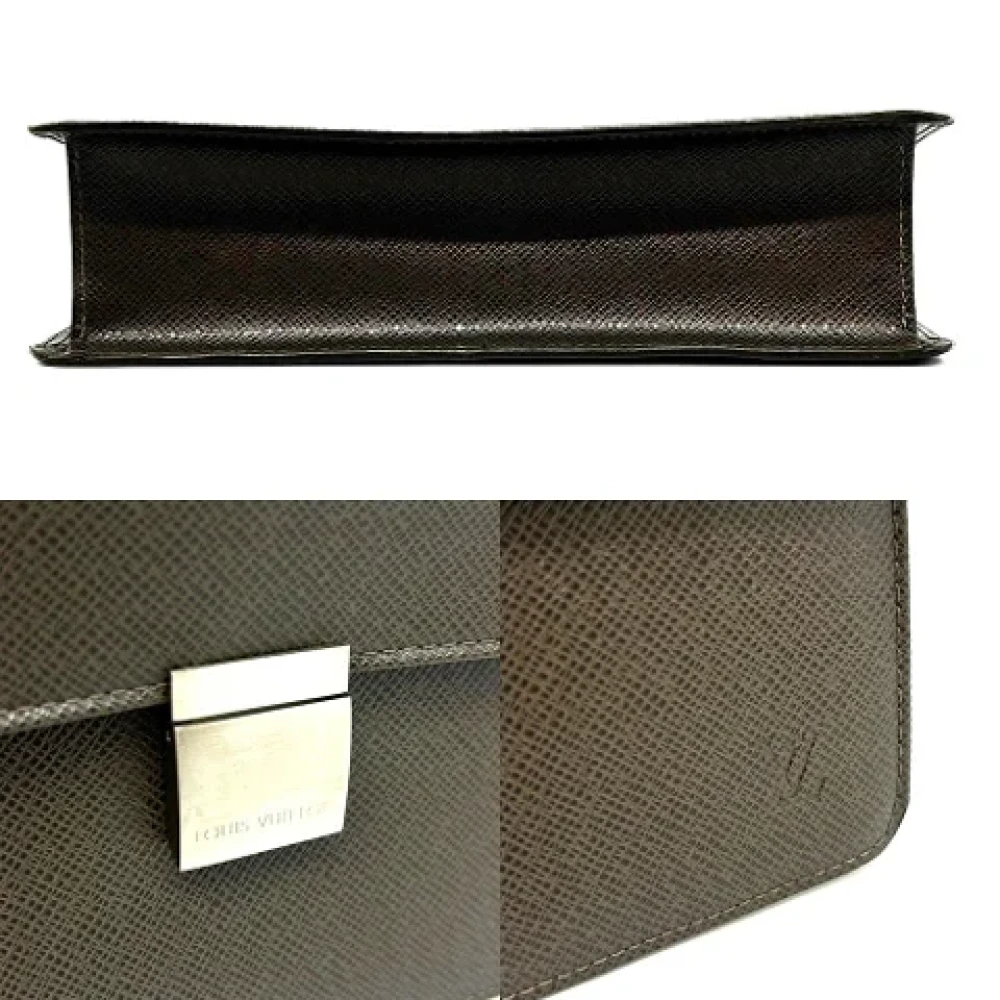 Louis Vuitton Vintage Pre-owned Canvas clutches Brown Dames