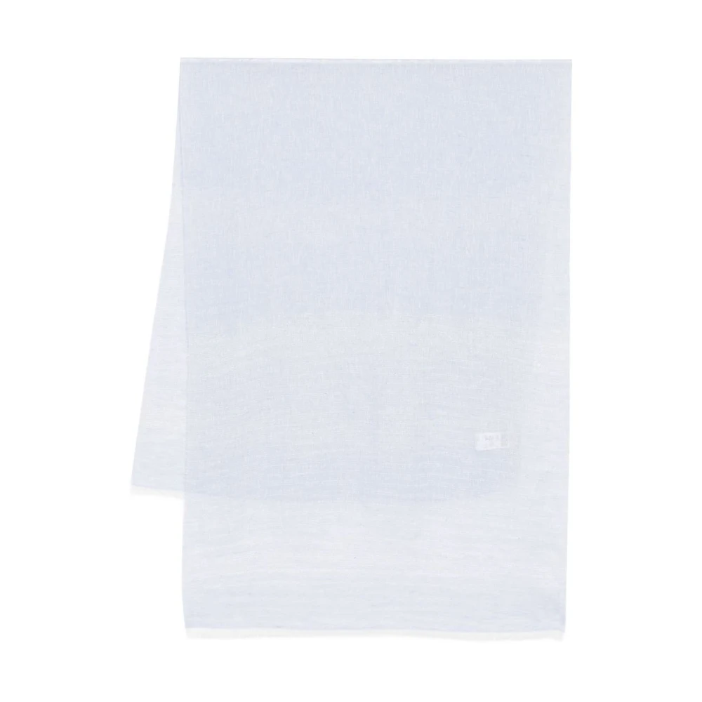 PESERICO Lichtblauwe Sjaal Dames Accessoires Blue Dames