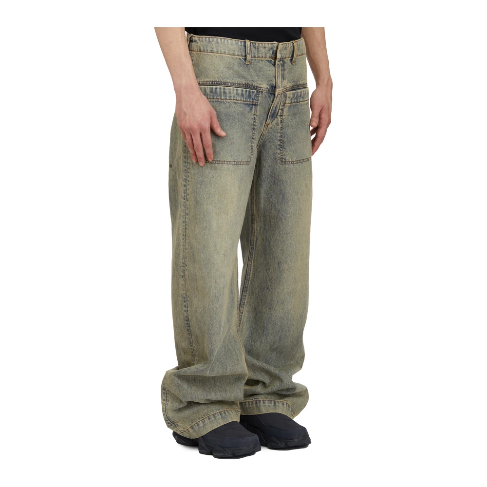 Entire Studios Denim Wave Broek Blue Heren