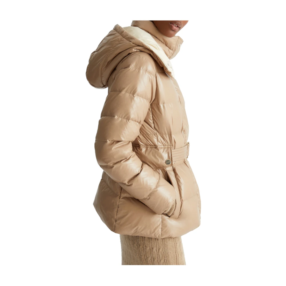 Liu Jo Grijze Duif Trendy Jas Brown Dames