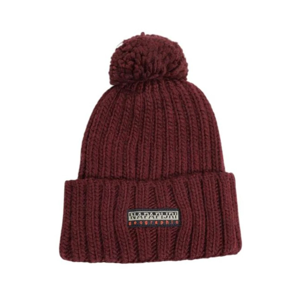 Napapijri Mannen Berets Herfst Winter Collectie Hoed & Mutsen Brown Heren