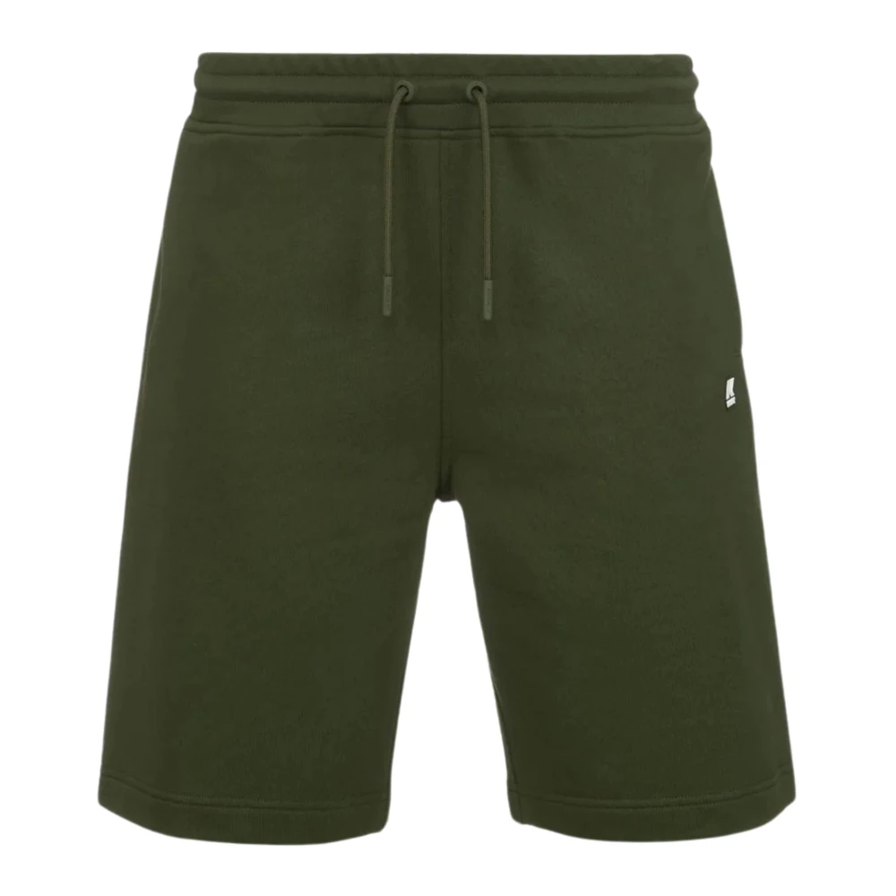 K-way Groene Bermuda Shorts Erik Model Green Heren