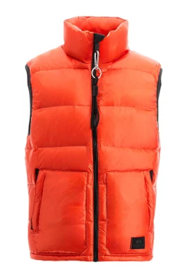 Orange Väst med Frontlogo