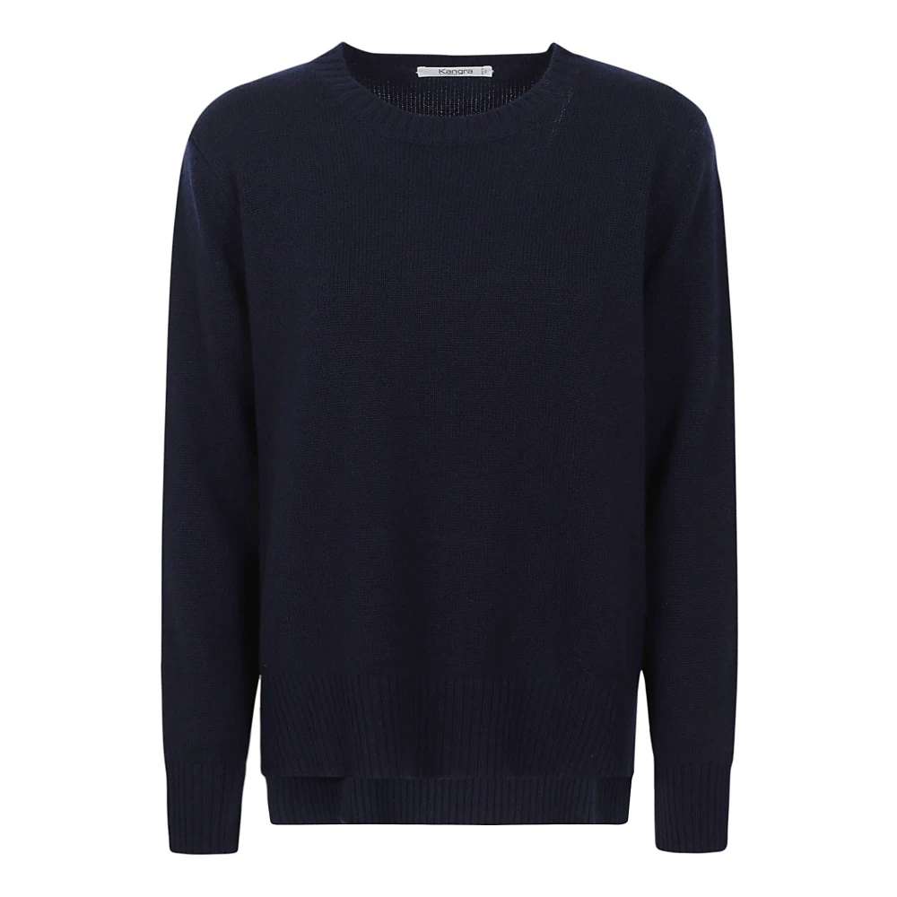 Kangra Blauwe Cashmere Trui Made in Italy Blue Dames