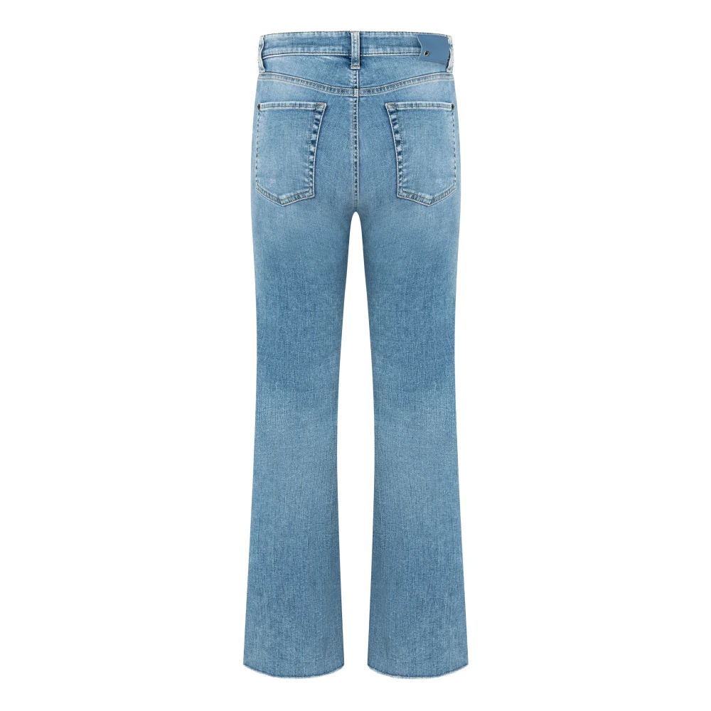 CAMBIO Flared Jeans Blue Dames