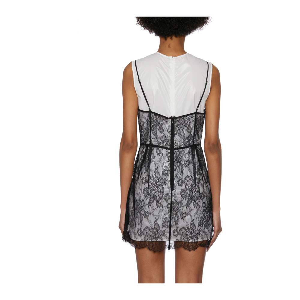 Christian Boaro Korte Kanten Jurk Black Dames