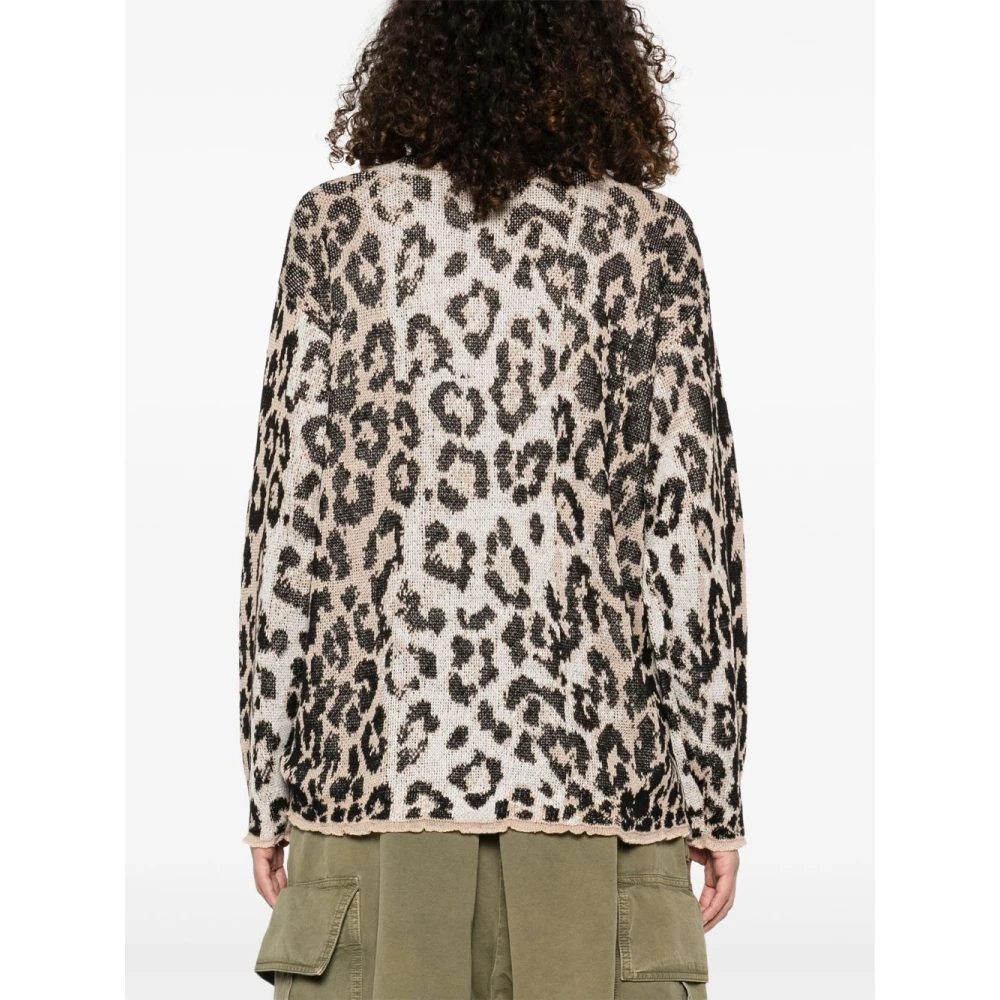 R13 Klassieke Gebreide Vest voor Mannen Multicolor Dames
