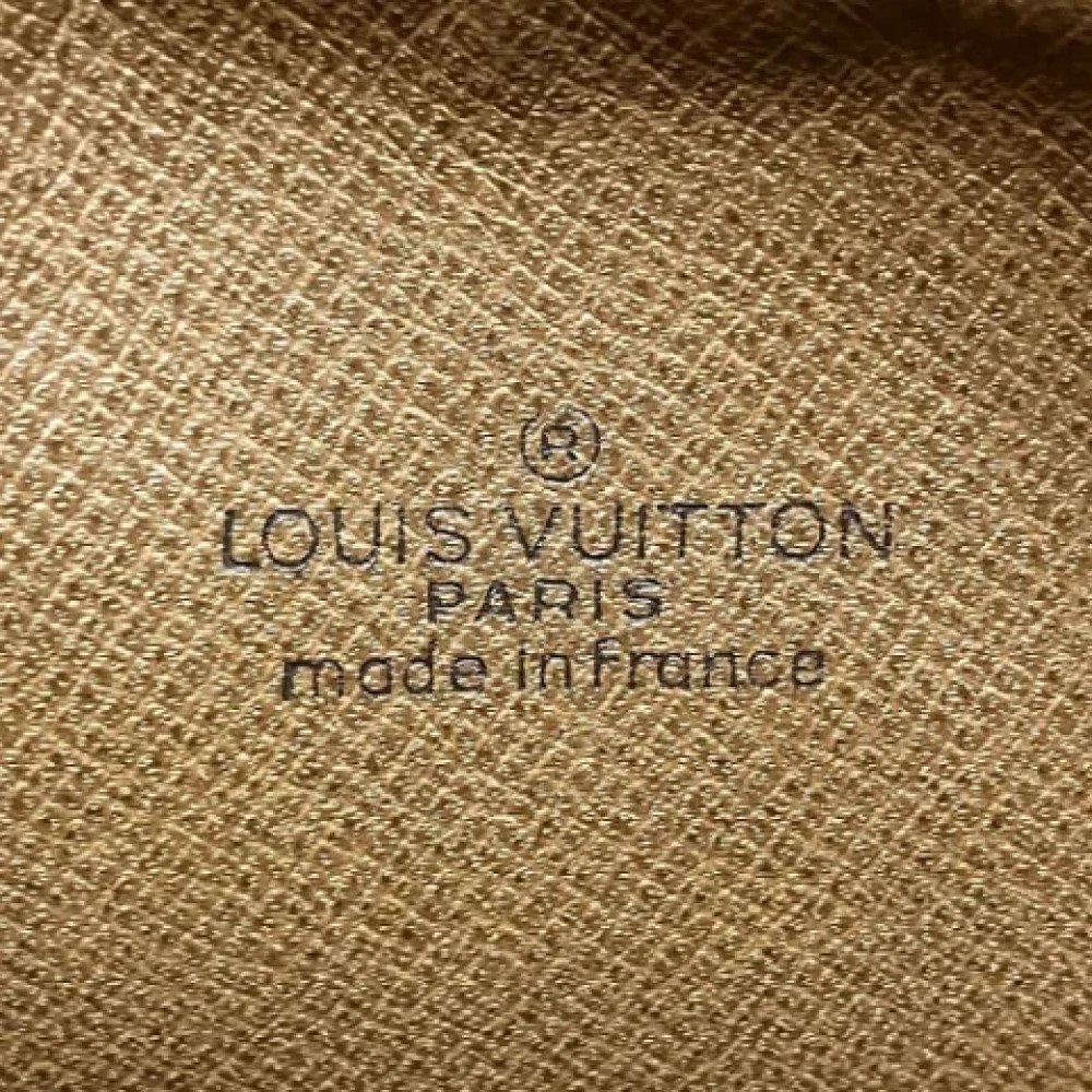 Louis Vuitton Vintage Pre-owned Canvas clutches Brown Dames