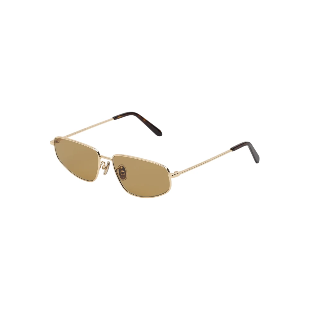 Retrosuperfuture Unisex Gold/Brown Fk5 Isedra Senape Sunglasses Metal Geometric Normal - Image 2