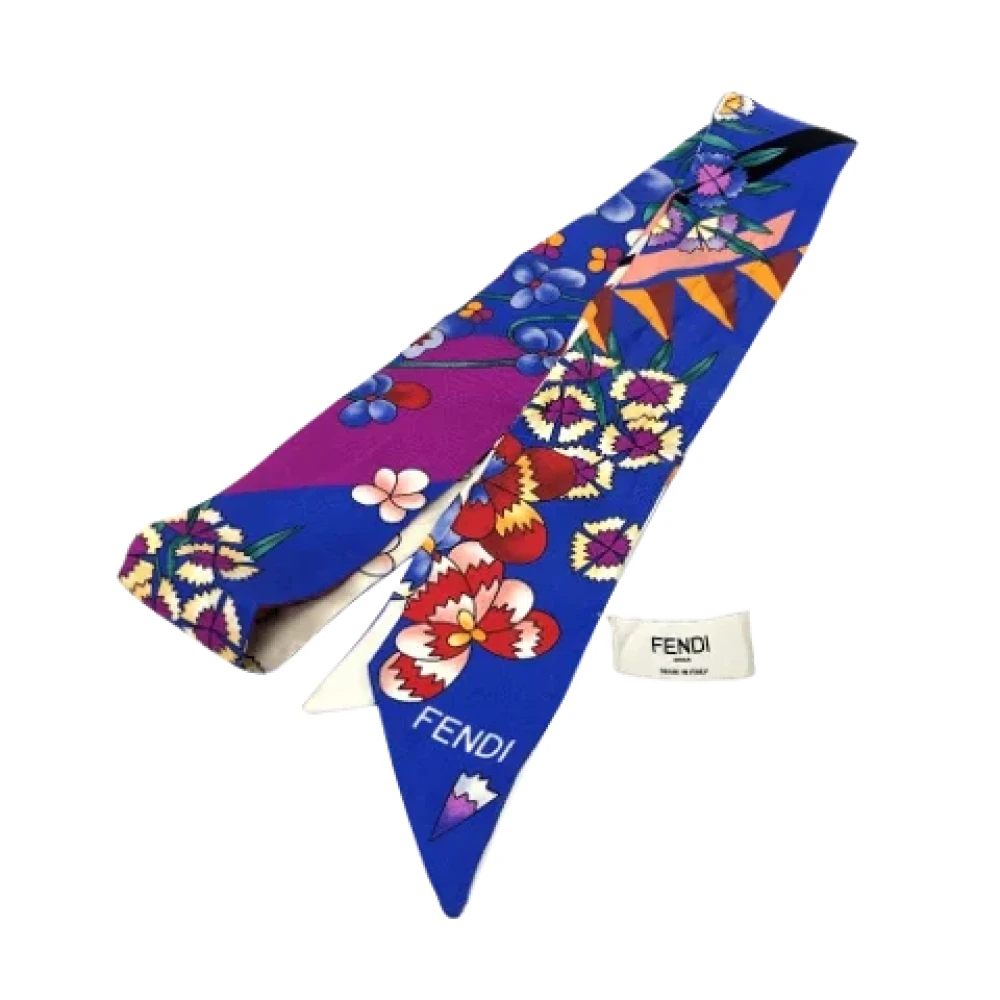Pre-owned > Pre-owned Accessories > Pre-owned Scarves - - Fendi Vintage - Modalova