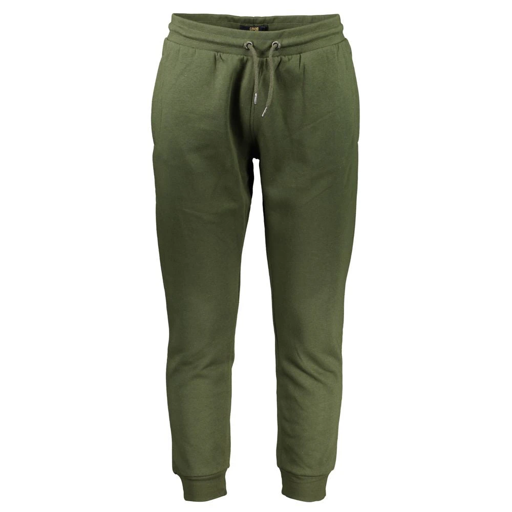 Cavalli Class Men's Green Sweatpants, L, Cotton Pant