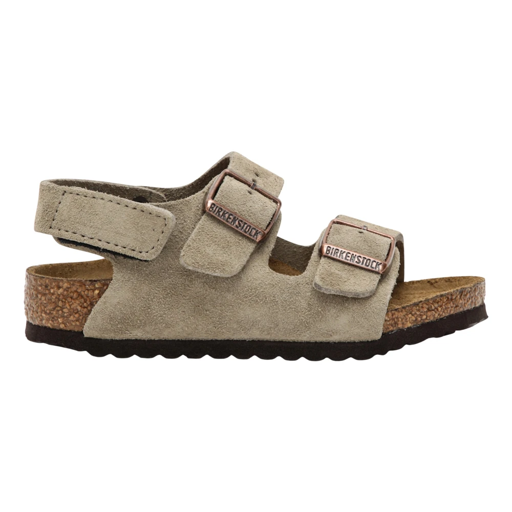 Birkenstock Sandaler Low Milano HL Beige, Pojke