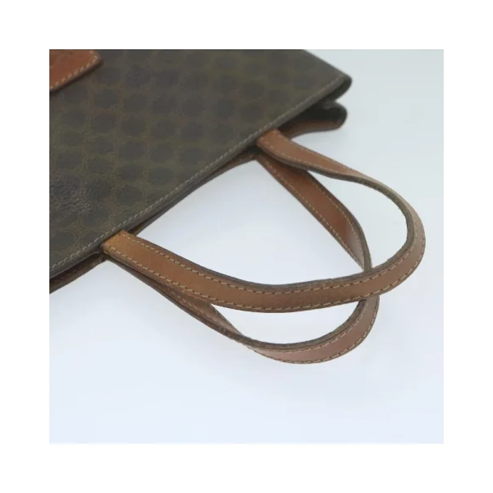 Celine Vintage Pre-owned Leather handbags Brown Dames