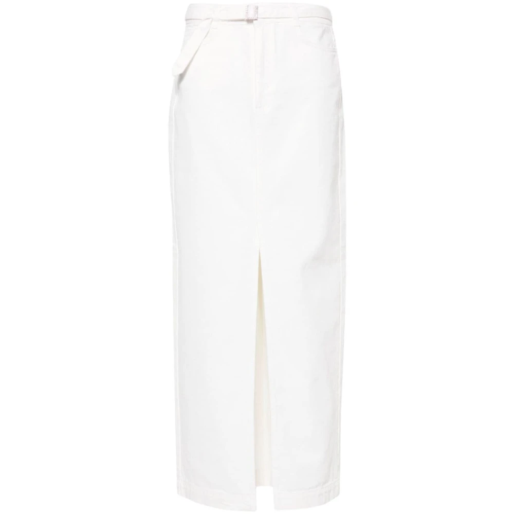 Blugirl Midi Skirts White Dames